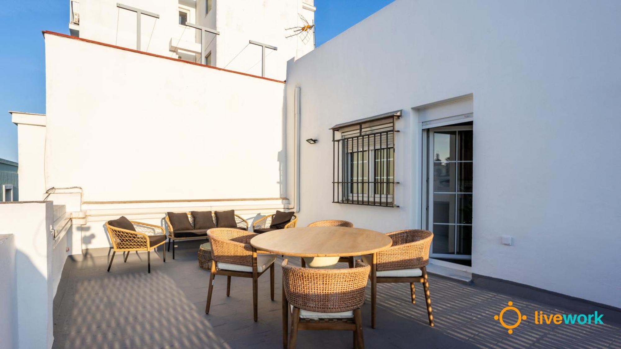 Terrace Home By Livework Cádiz Eksteriør billede