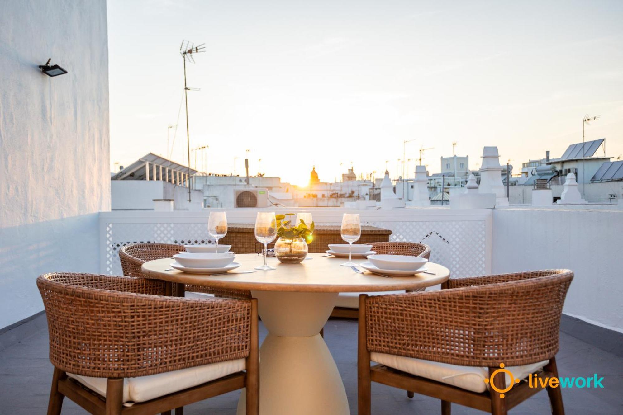 Terrace Home By Livework Cádiz Eksteriør billede
